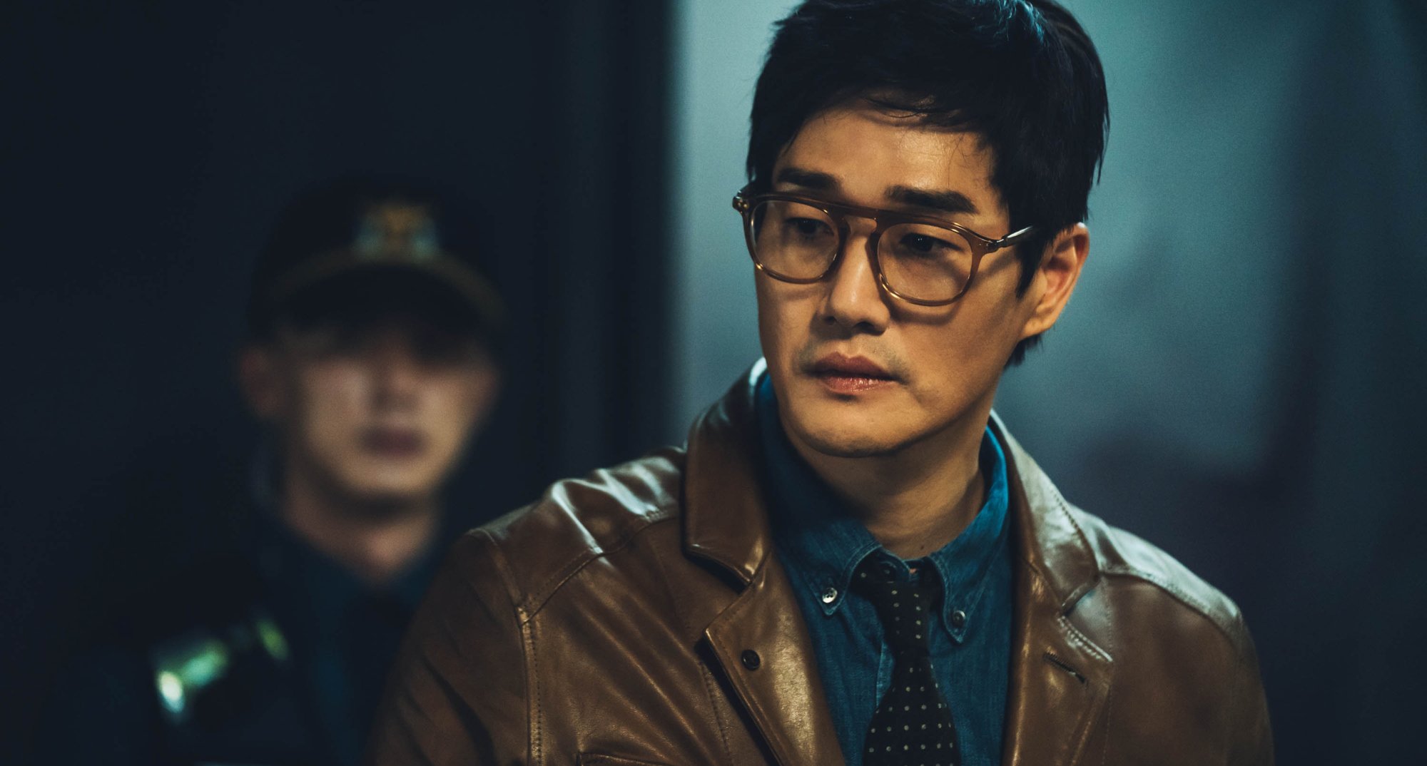 Actor Yoo Ji-tae as the Professor in 'Money Heist Korea'.