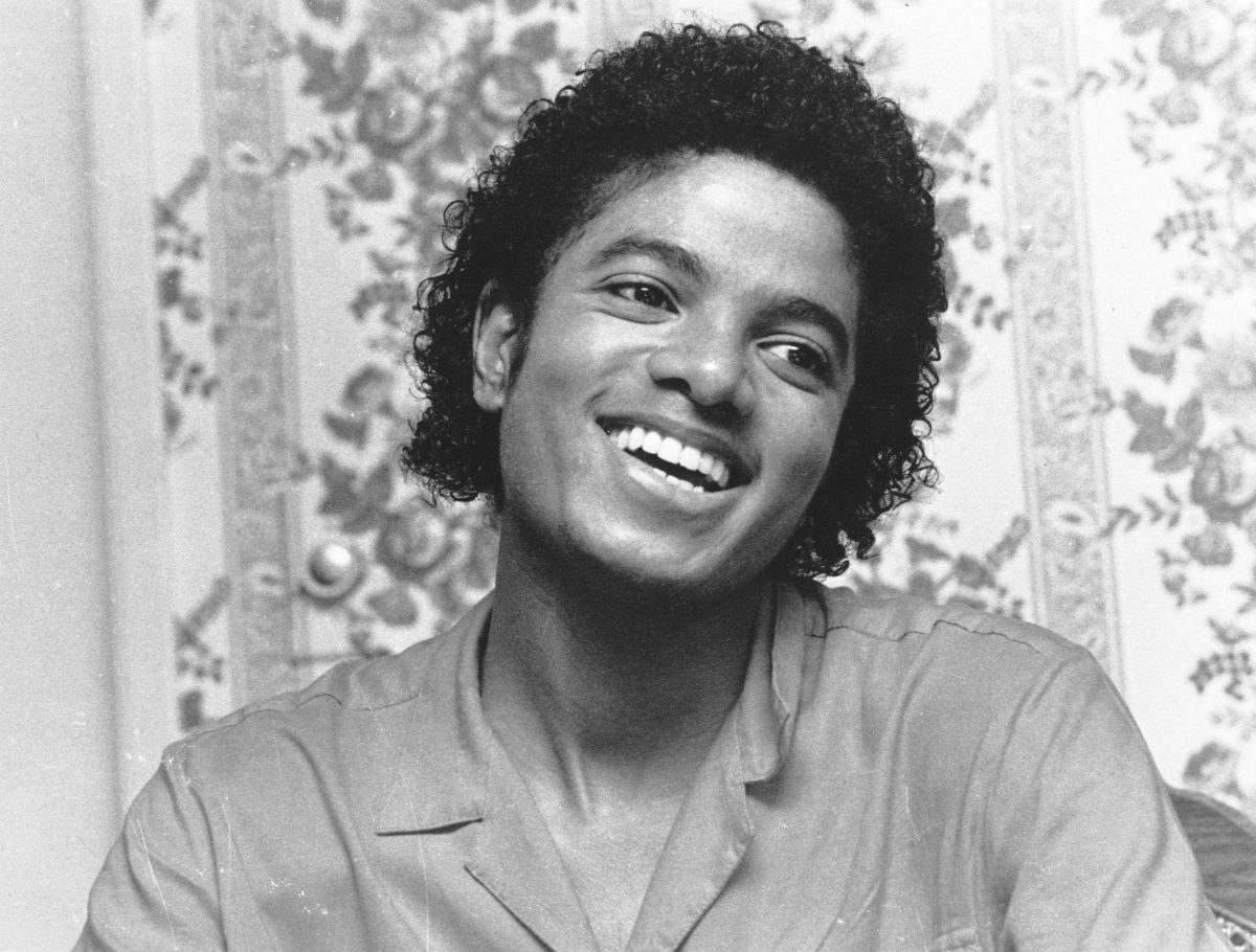 Michael Jackson smiling