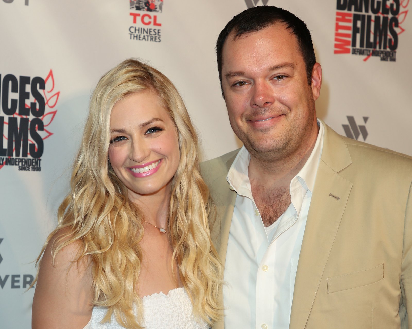 Beth Behrs and Michael Gladis attended a movie premiere 