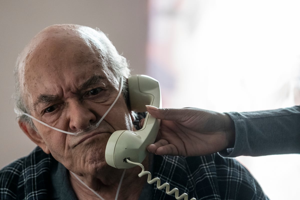 'Better Call Saul': Hector Salamanca (Mark Margolis) listens to a phone long after his '60s heyday