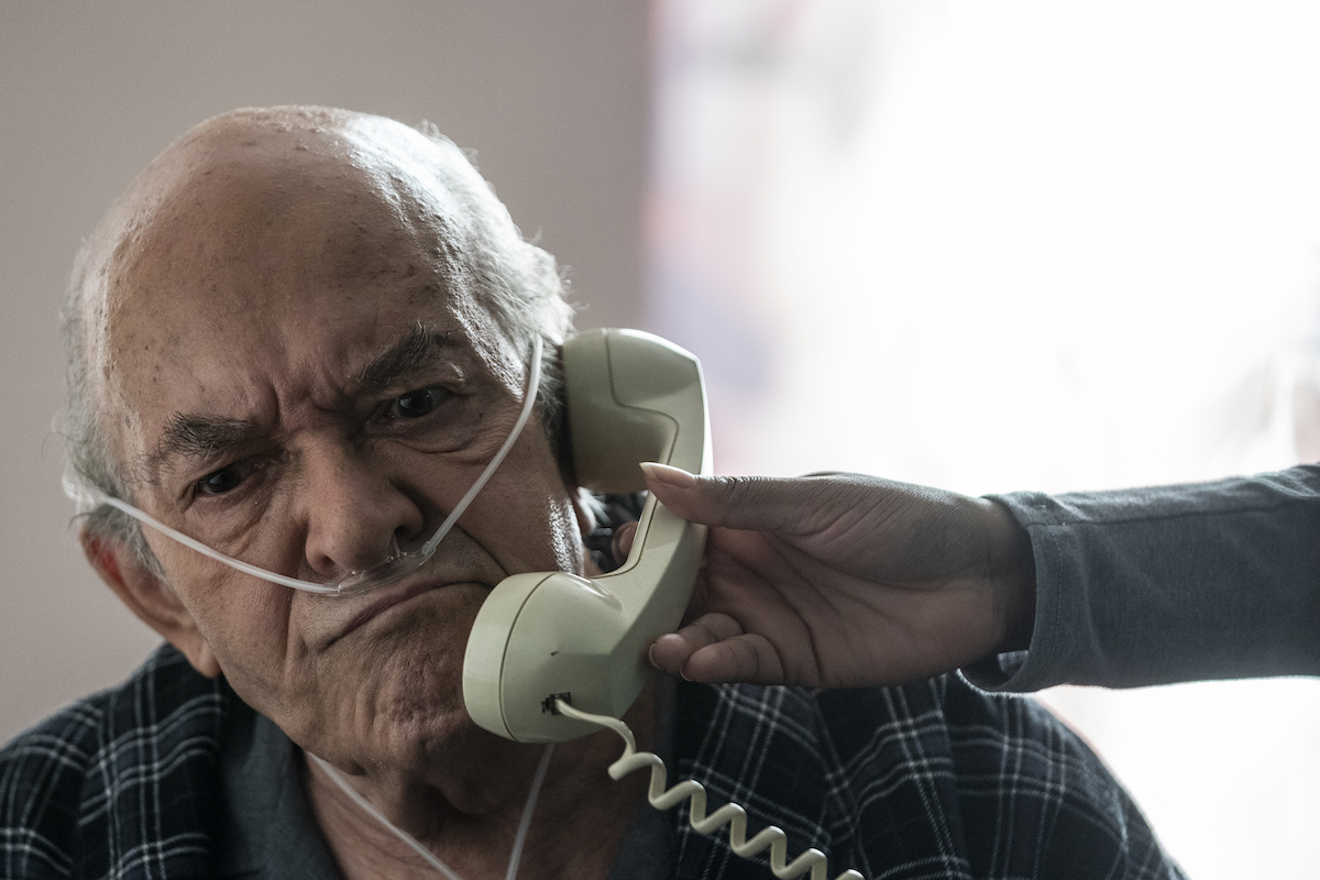 'Better Call Saul': Hector Salamanca (Mark Margolis) listens to a phone long after his '60s heyday