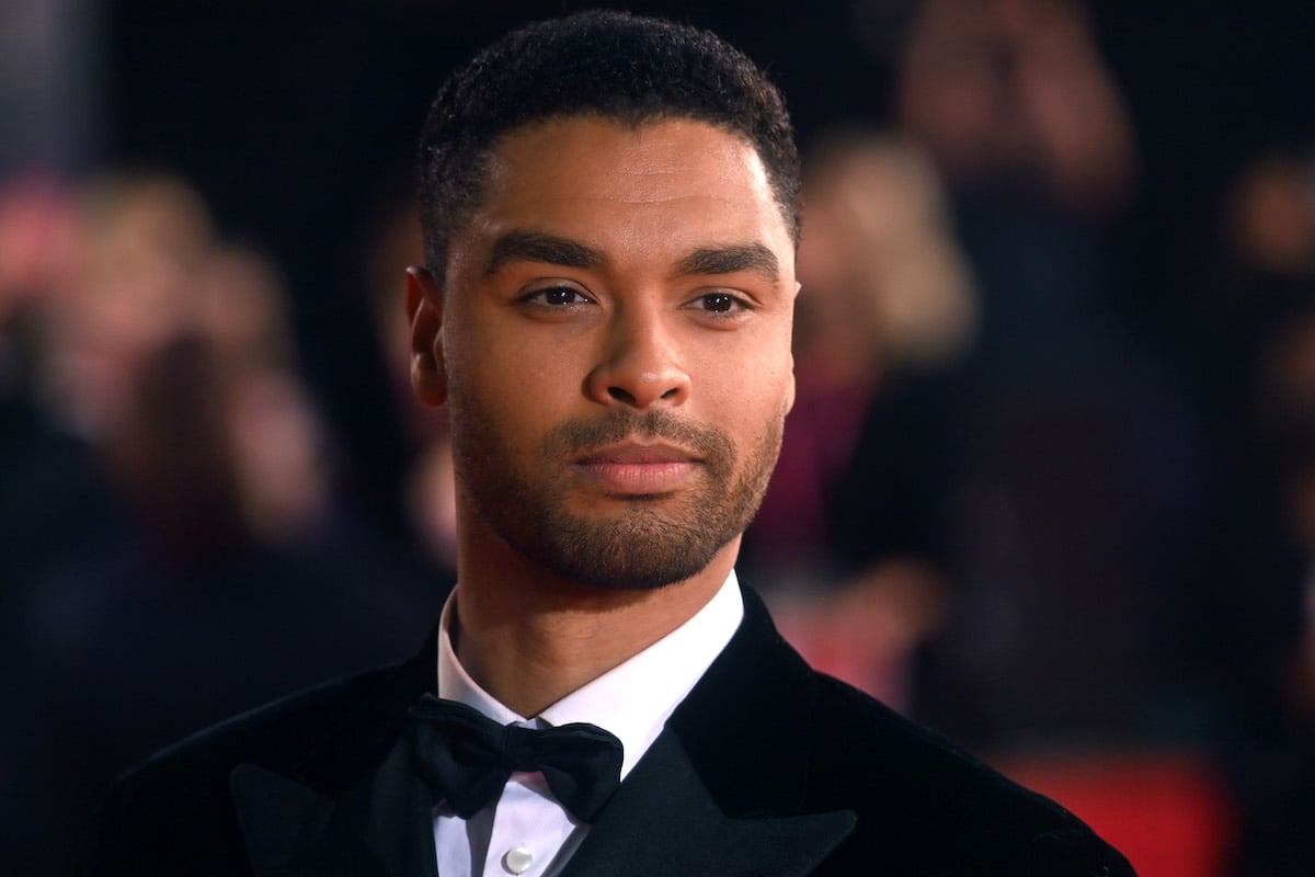 'Bridgerton' star Rege-Jean Page in a tux at the premiere of 'The Tragedy of Macbeth'