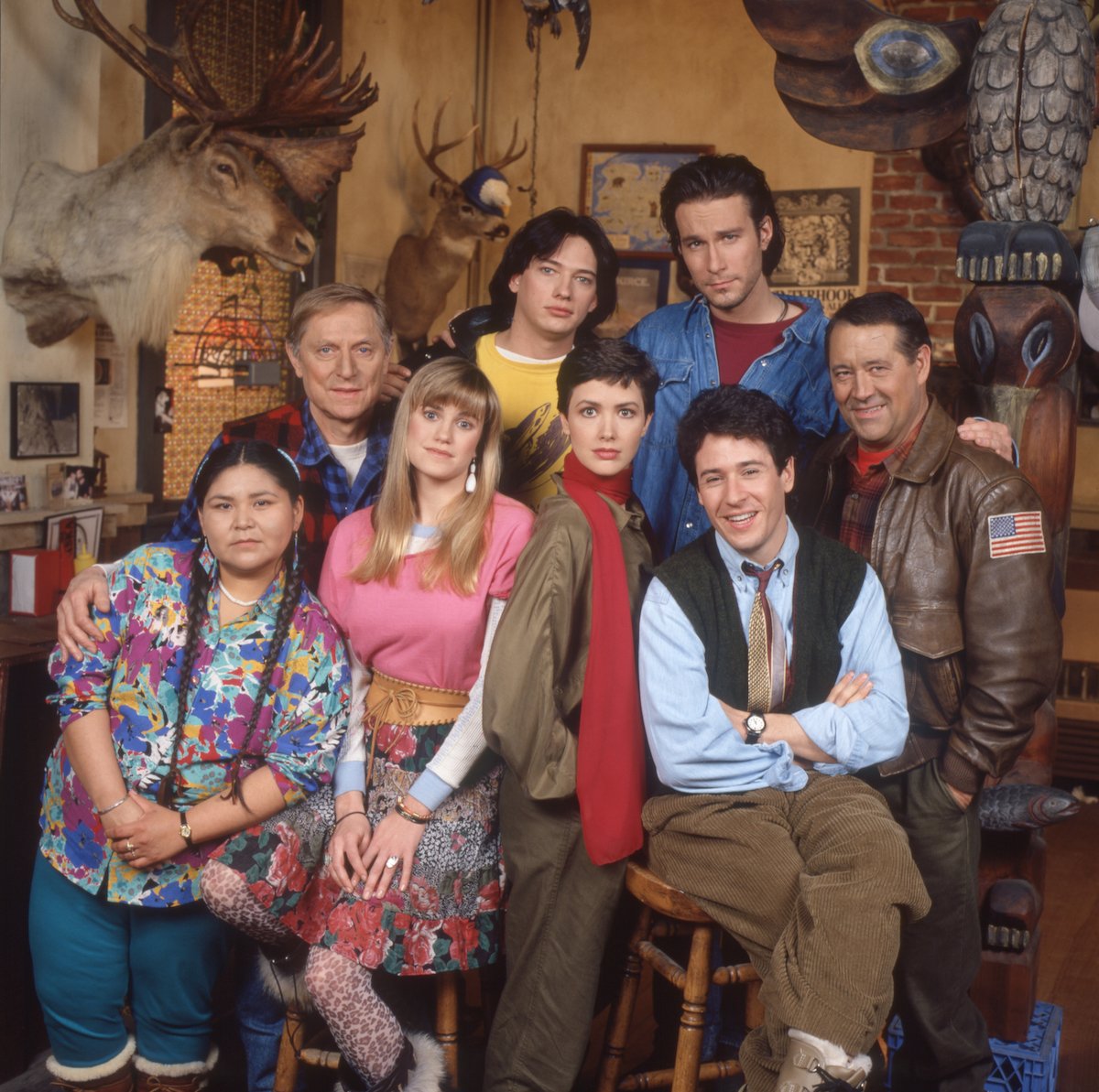 The cast of Northern Exposure poses for a photo