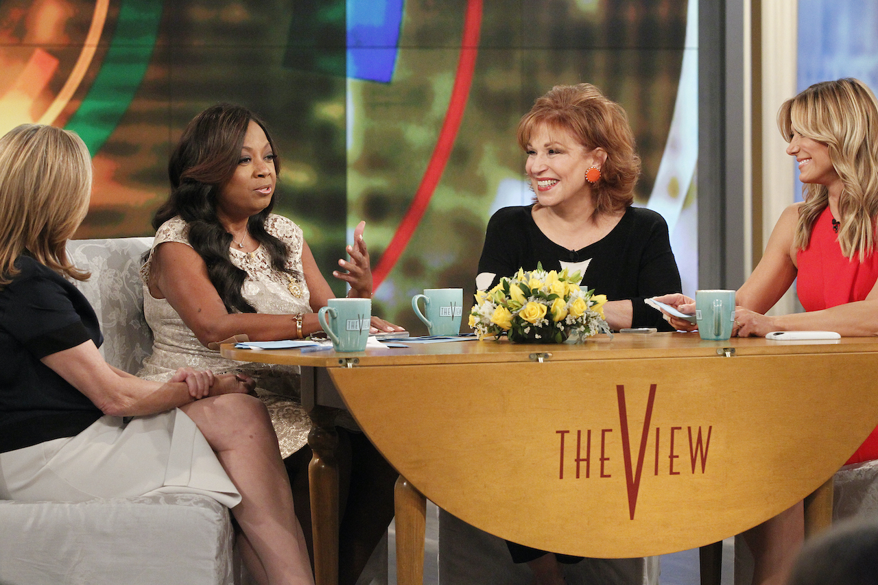 Meredith Vieira, Star Jones, Debbie Matenopoulos and Joy Behar on 'The View' 