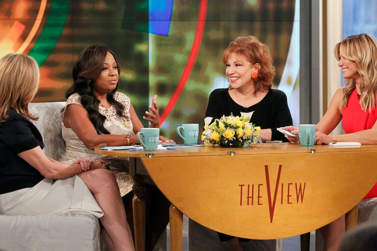 Meredith Vieira, Star Jones, Debbie Matenopoulos and Joy Behar on 'The View'