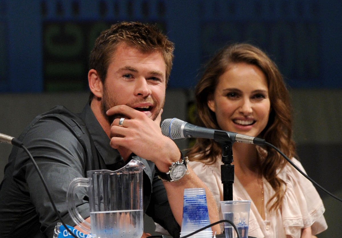 Chris Hemsworth Natalie Portman Thor