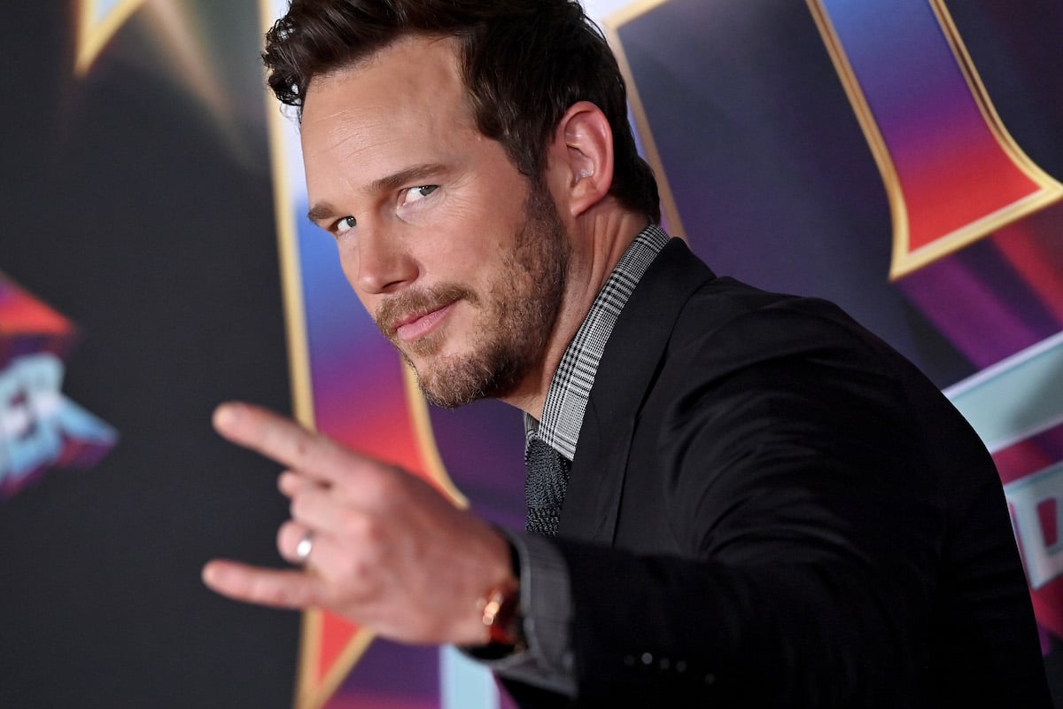 Chris Pratt makes metal hands at 'Thor: Love and Thunder' premiere, long after working as a door-to-door salesman