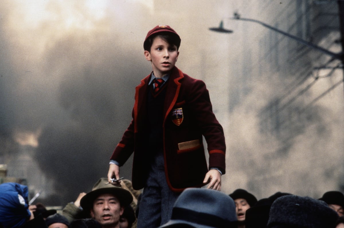 British actor Christian Bale as lost schoolboy Jim Graham in 1987's Empire of the Sun