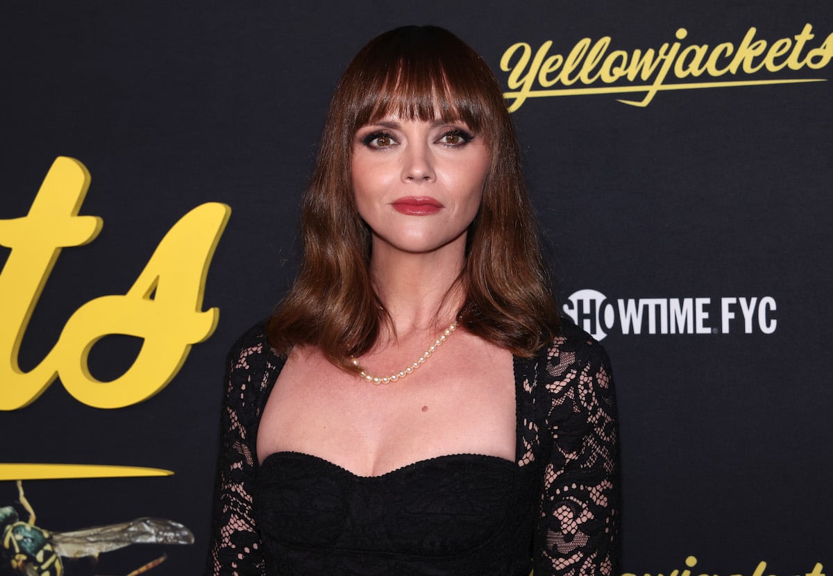 TV and movie star Christina Ricci at the 'Yellowjackets' premiere