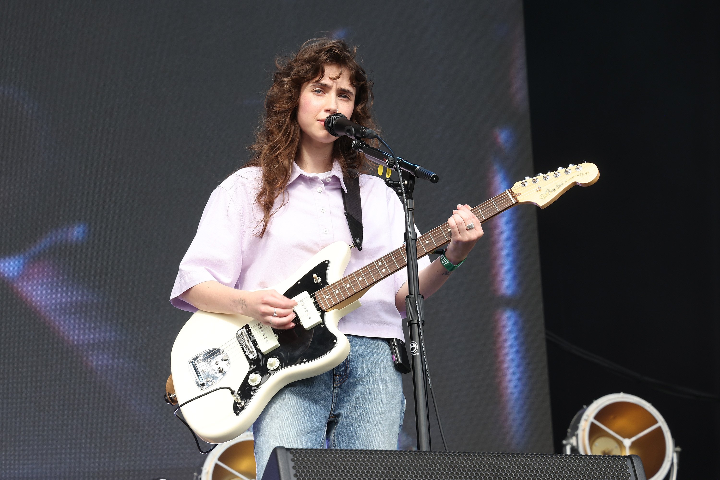 Clairo performs during 2022 Governors Ball Music Festival