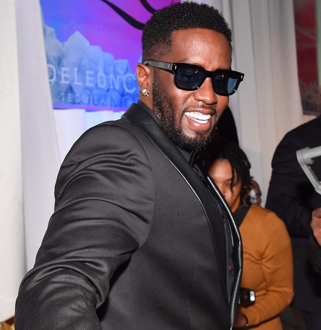 Diddy at a party; he recently declared himself a billionaire