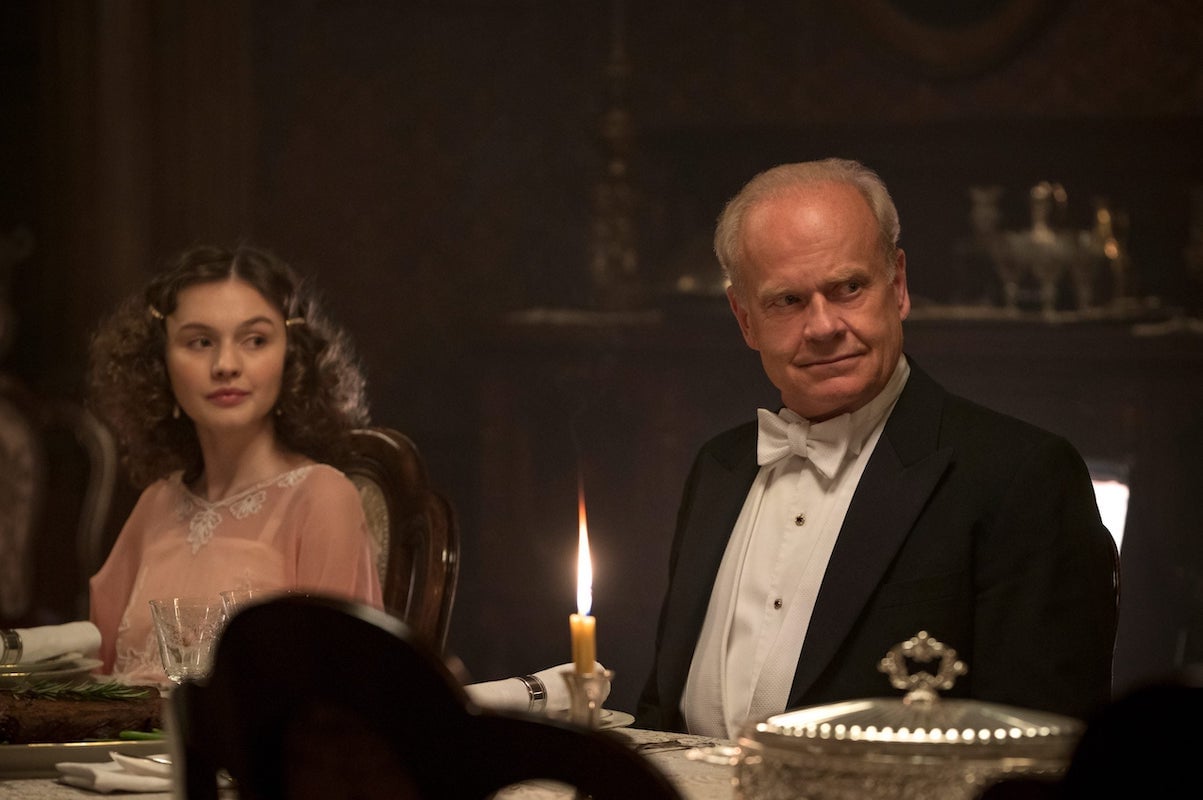 'Flowers in the Attic: The Origin' stars Alana Boden and Kelsey Grammer sit at the dinner table, and don't avoid V.C. Andrews' taboo themes