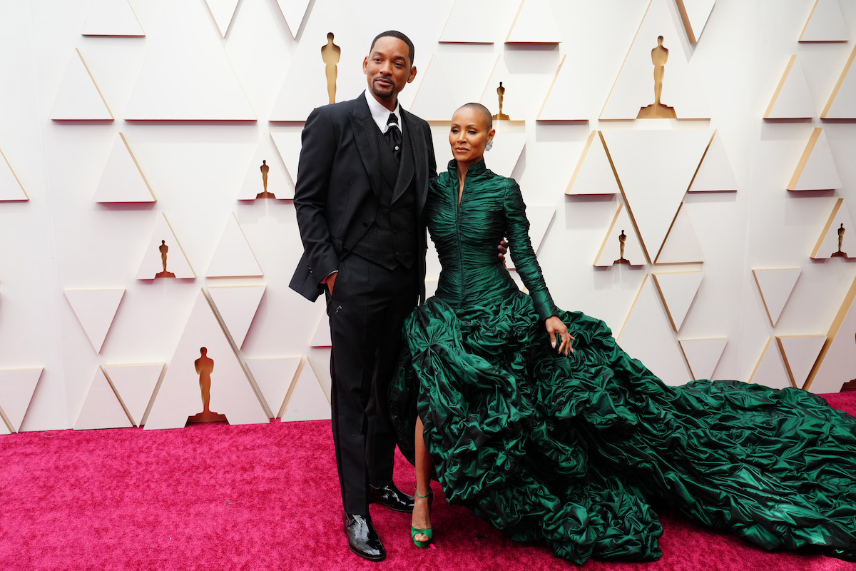 Jada Pinkett Smith and Will Smith walk the Oscars red carpet before Smith slapped Chris Rock