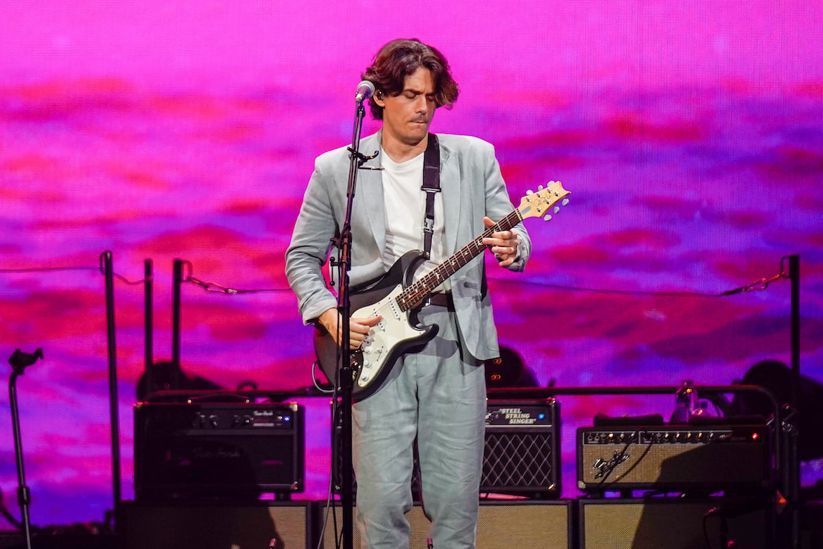 John Mayer performs at Nashville's Bridgestone Arena on April 13, 2022