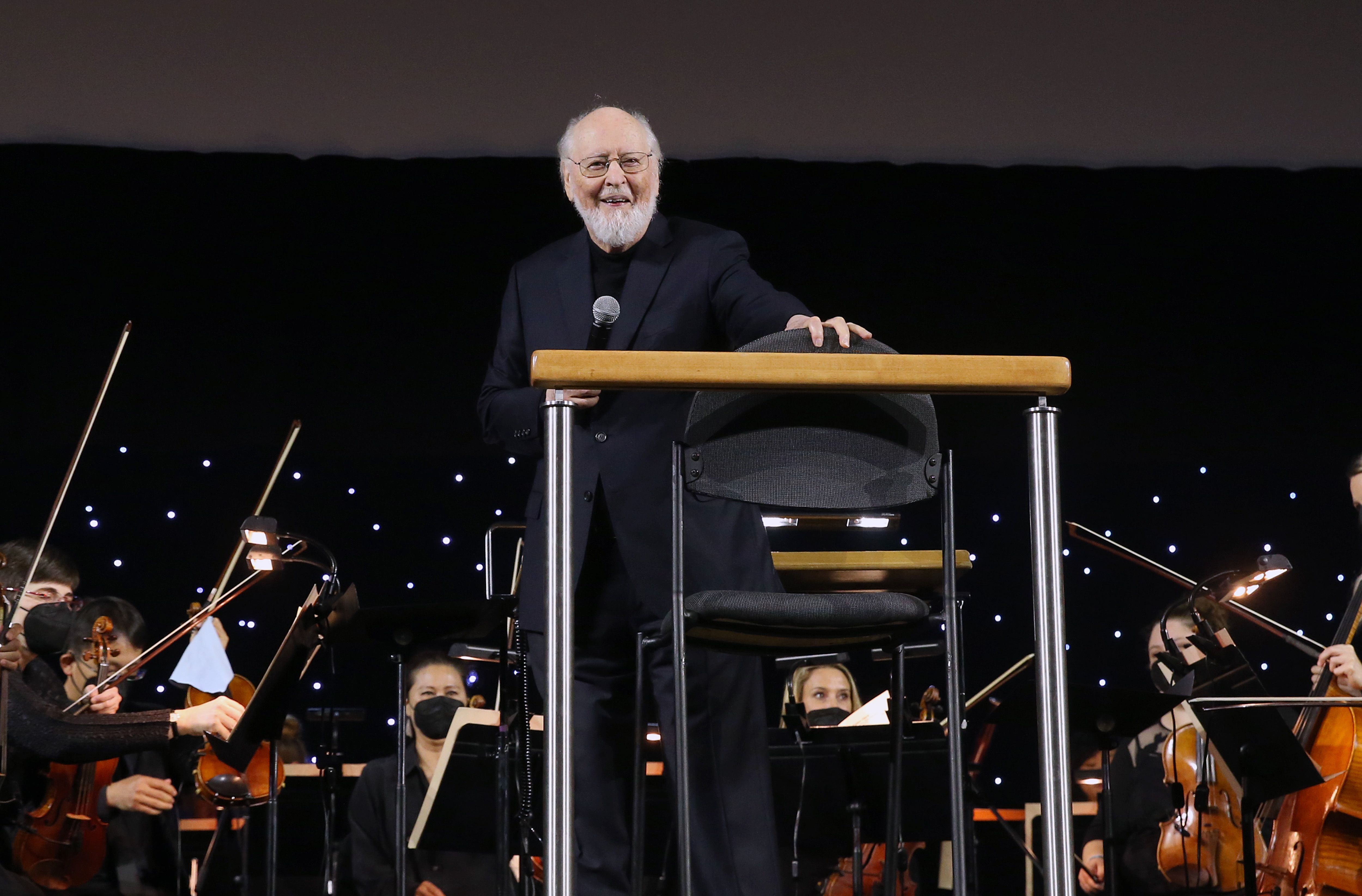 John Williams, composer of Indiana Jones 5, attends Star Wars celebration 2022 in Anaheim, California