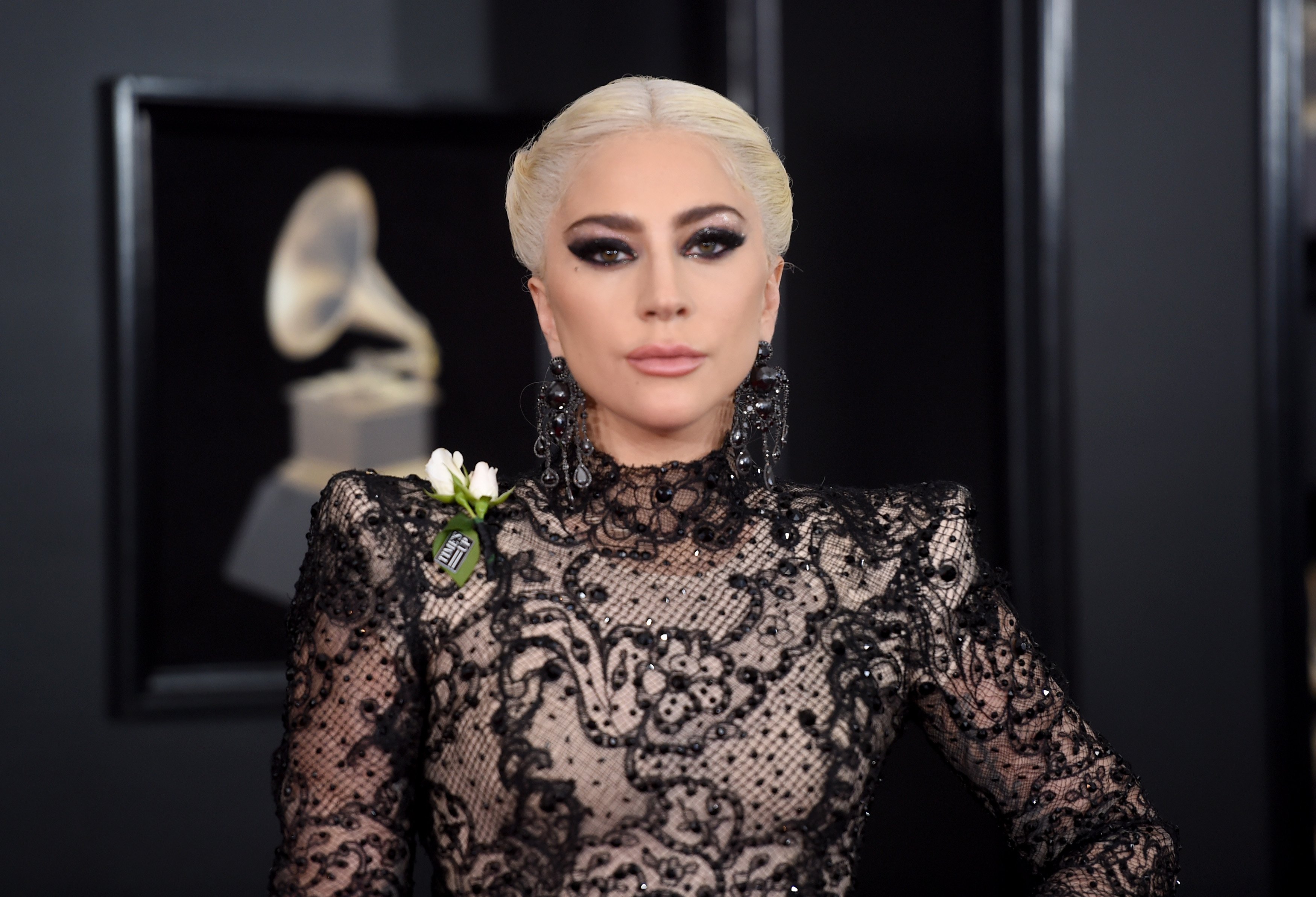 Lady Gaga attends the 60th Annual GRAMMY Awards at Madison Square Garden