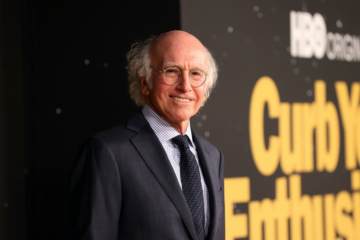 Larry David smiling