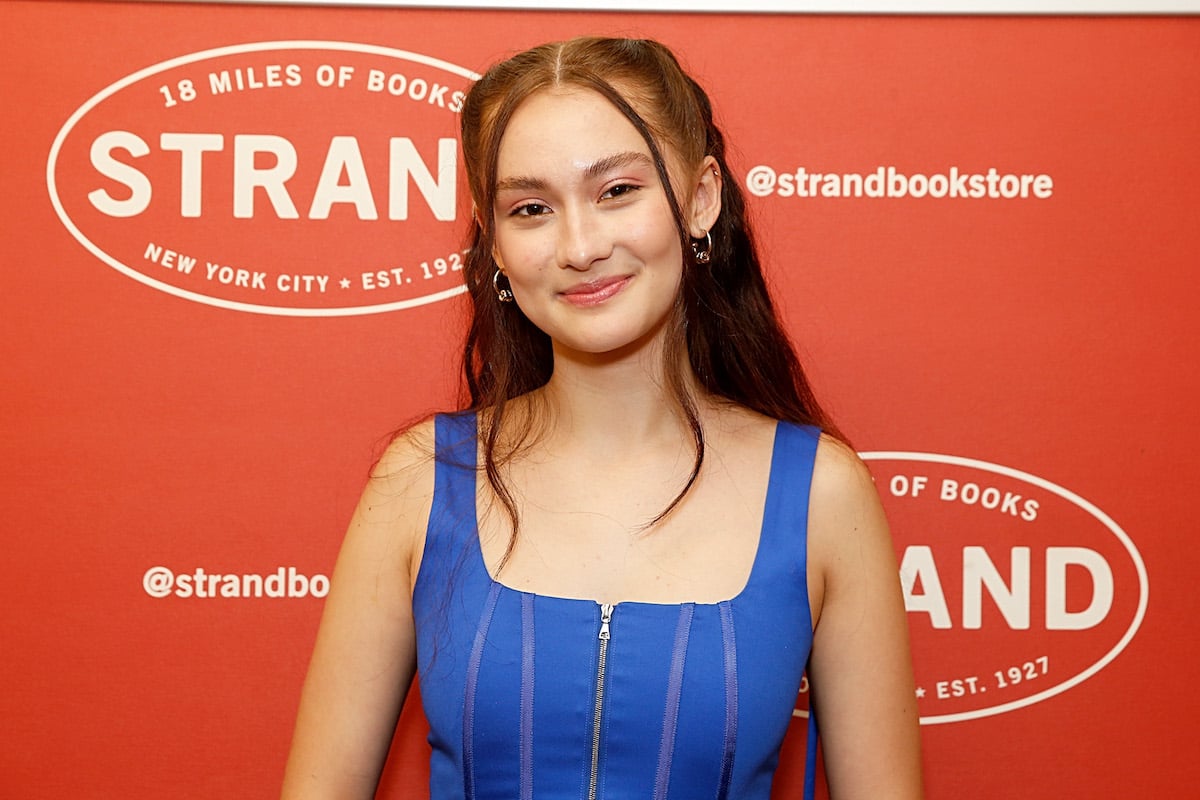Lola Tung attends the "The Summer I Turned Pretty" discussion at the Strand Bookstore in New York City