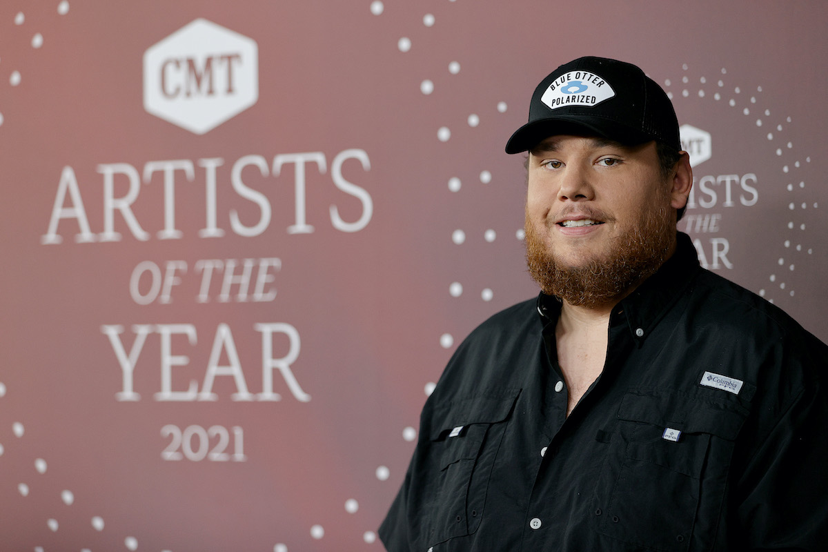 Luke Combs smiling