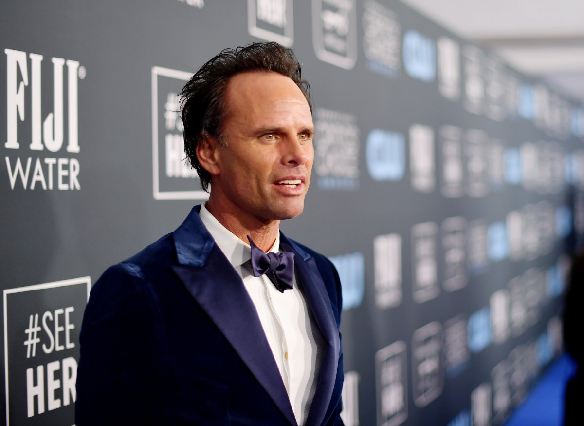 Will Venus Van Dam appear in Mayans MC Season 4. Walton Goggins wears a blue suit and bow tie. 