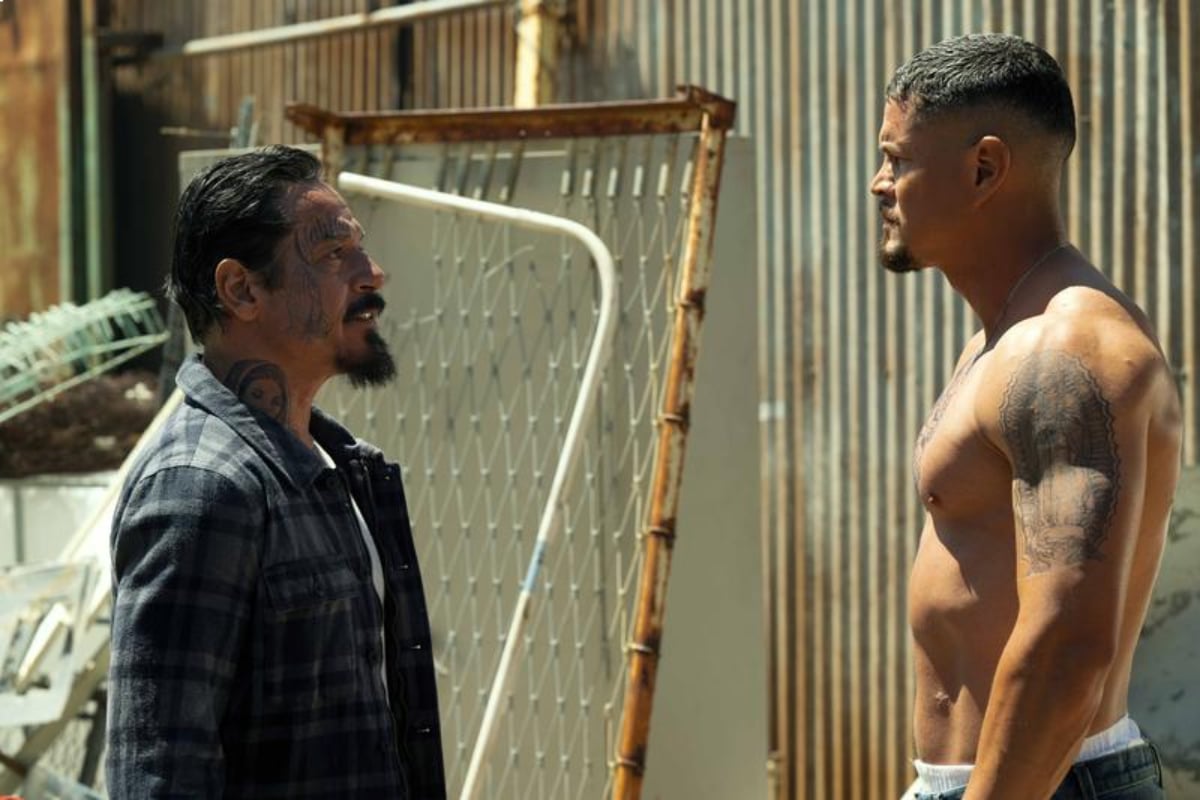 Mayans MC Season 4 Greg Serano as Jay-Jay and JD Pardo as EZ