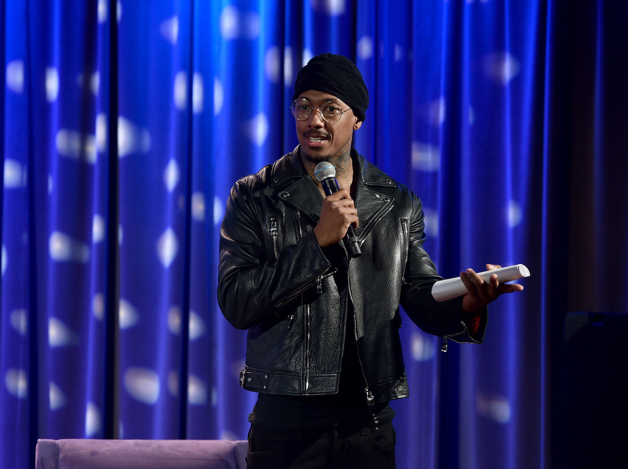 Nick Cannon on stage; Cannon says he failed miserably at monogamy