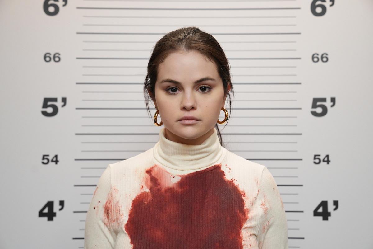 'Only Murders in the Building' Season 2: Selena Gomez takes a mugshot with a bloody shirt