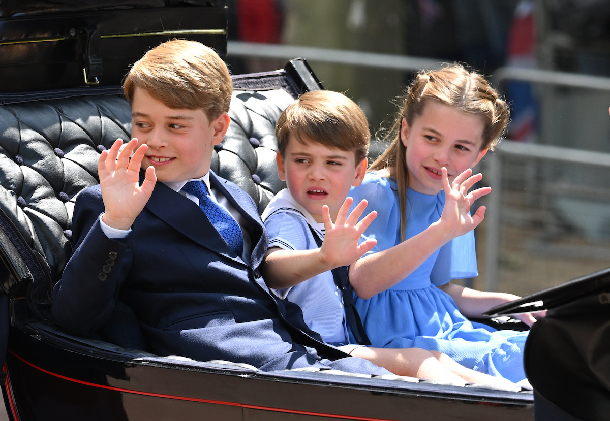 Prince Louis Princess Charlotte Queen Elizabeth II Platinum Jubilee