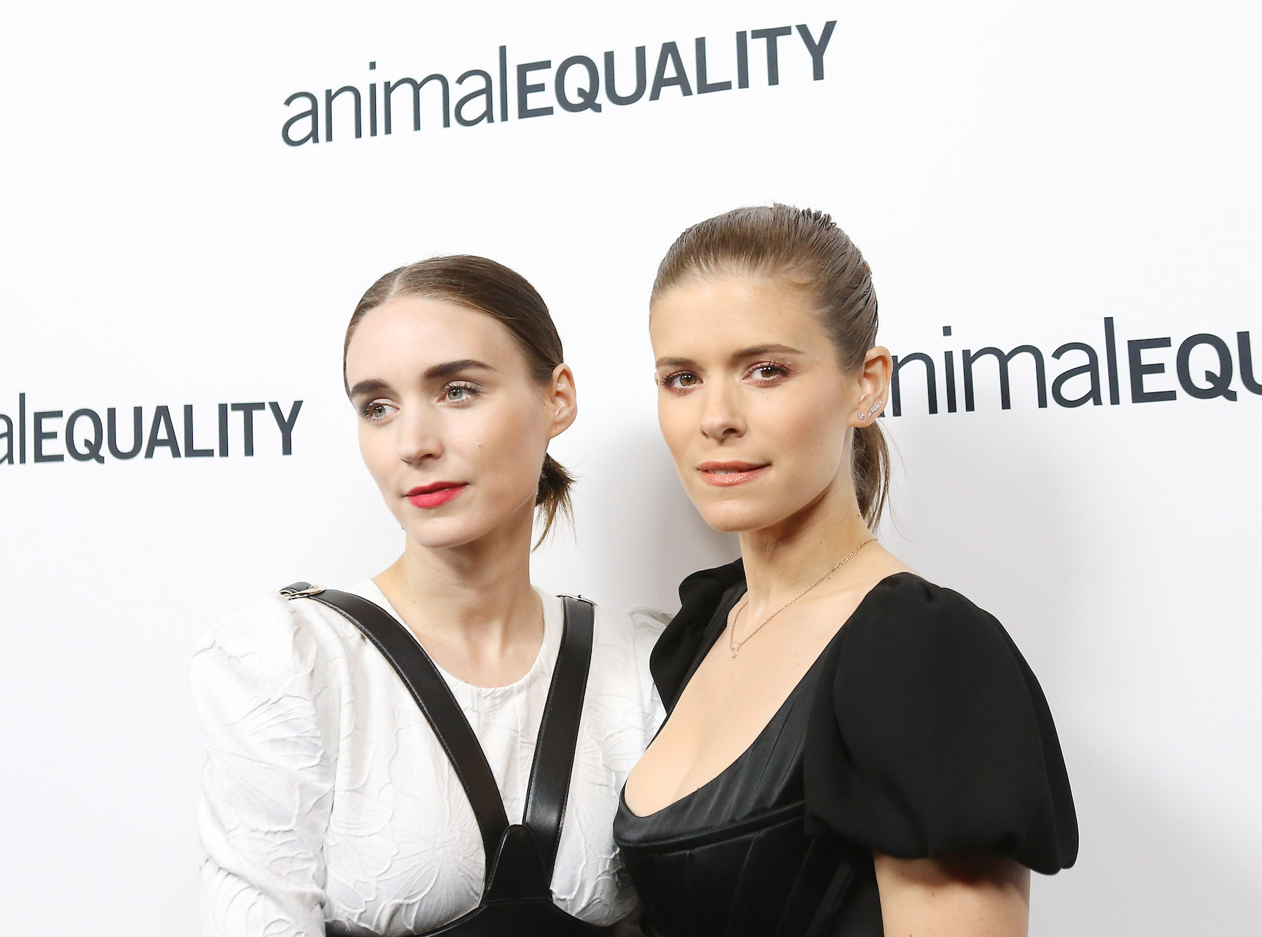 Rooney Mara and Kate Mara side by side at an event