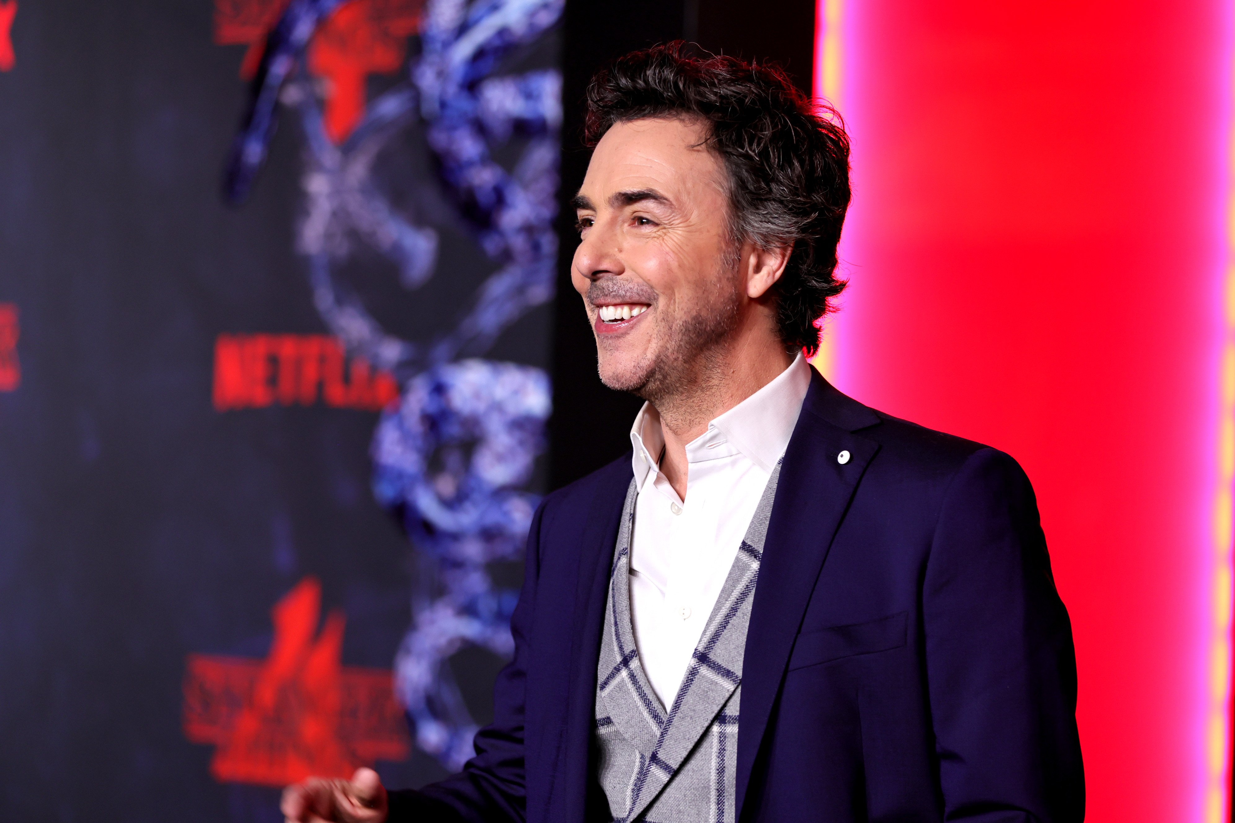 Shawn Levy attends the New York premiere of Stranger Things Season 4 for Netflix