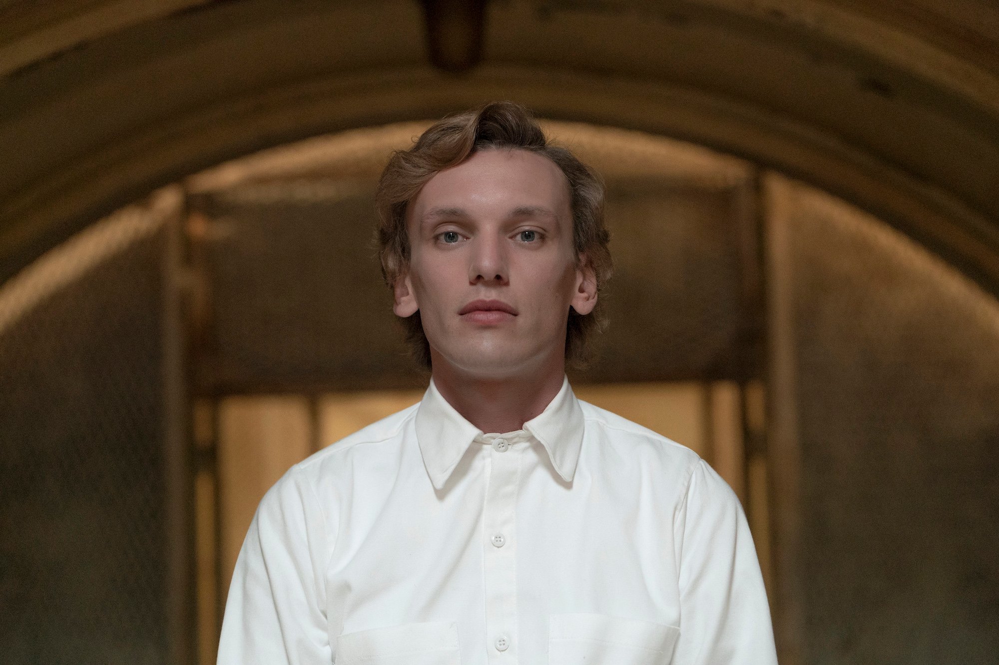 'Stranger Things 4' character Peter Ballard, played by Jamie Campbell Bower seen here in the silo, transformed into Vecna. Ms. Kelly might be helping Vecna.