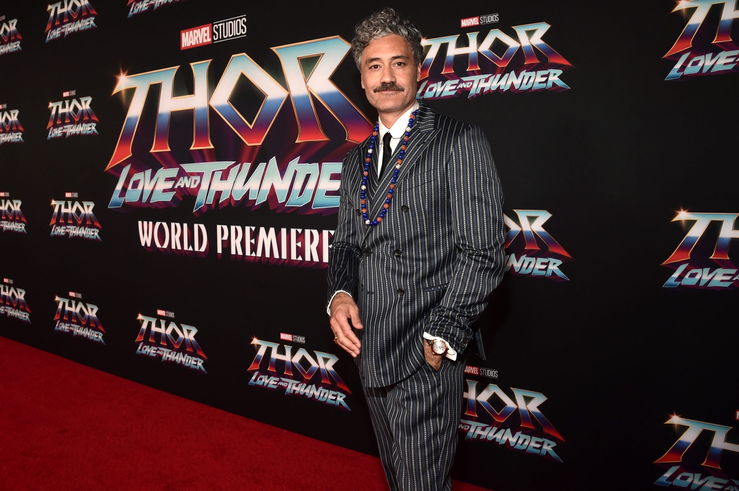 Star Wars director Taika Waititi attends the Los Angeles premiere of Thor: Love and Thunder