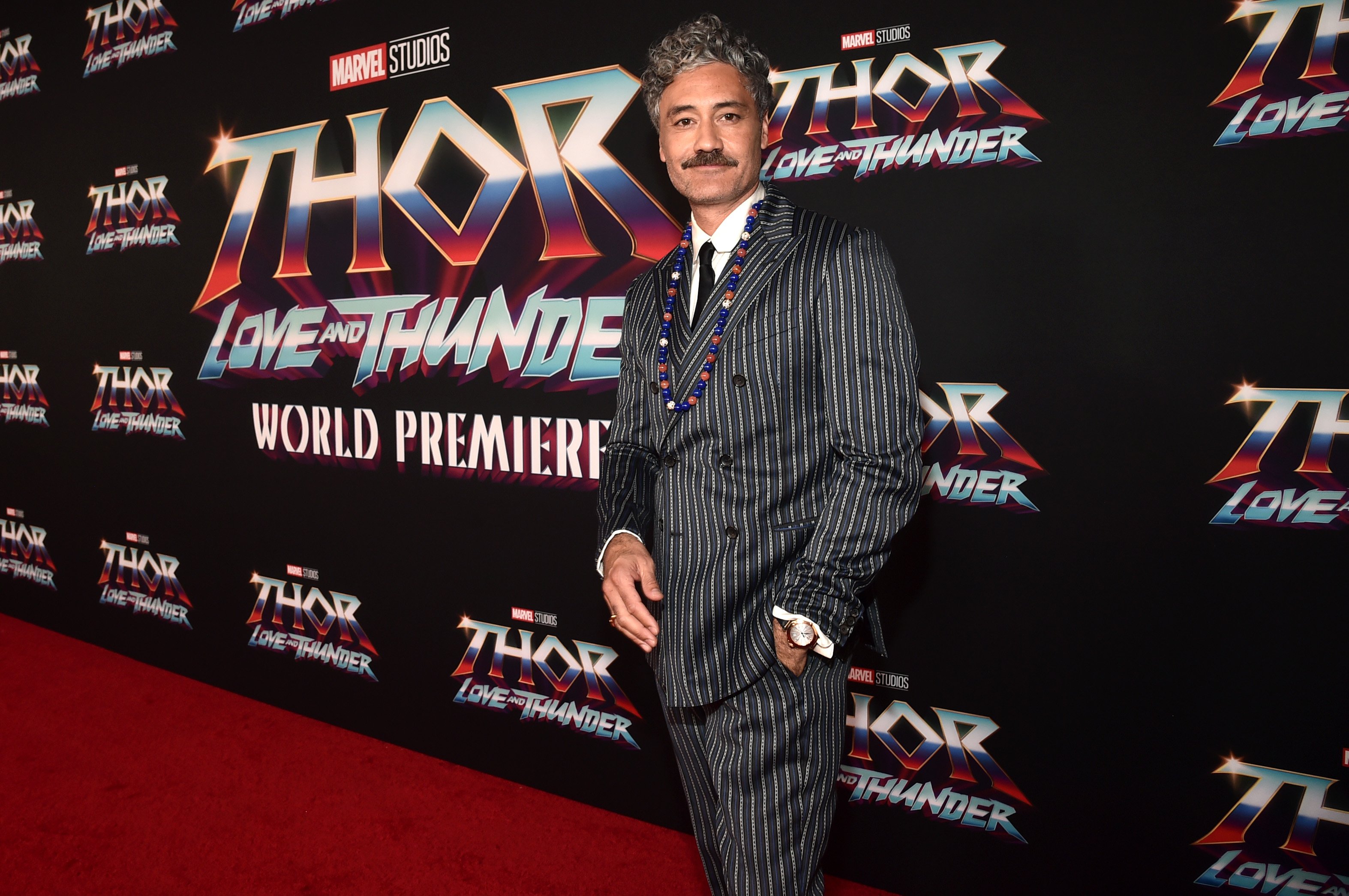Star Wars director Taika Waititi attends the Los Angeles premiere of Thor: Love and Thunder