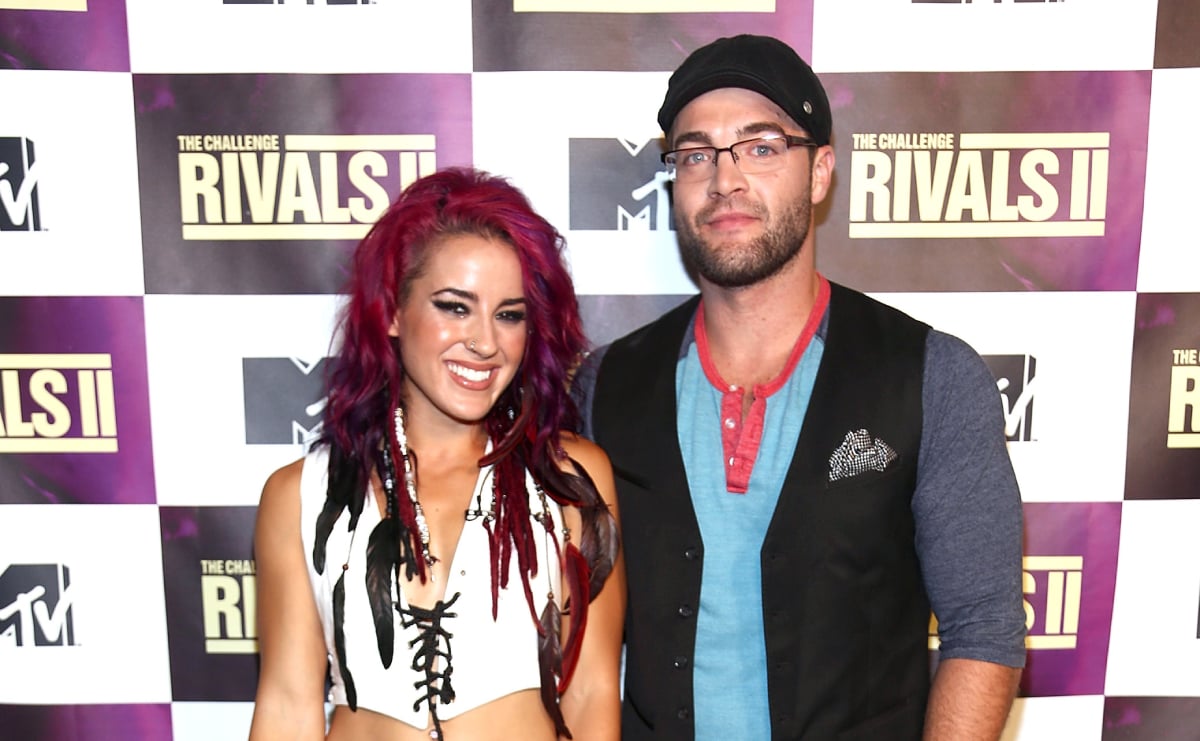 The Challenge stars Cara Maria Sorbello and Chris 'CT' Tamburello attend MTV's "The Challenge: Rivals II" Final Episode and Reunion Party at Chelsea Studio "B" on September 25, 2013