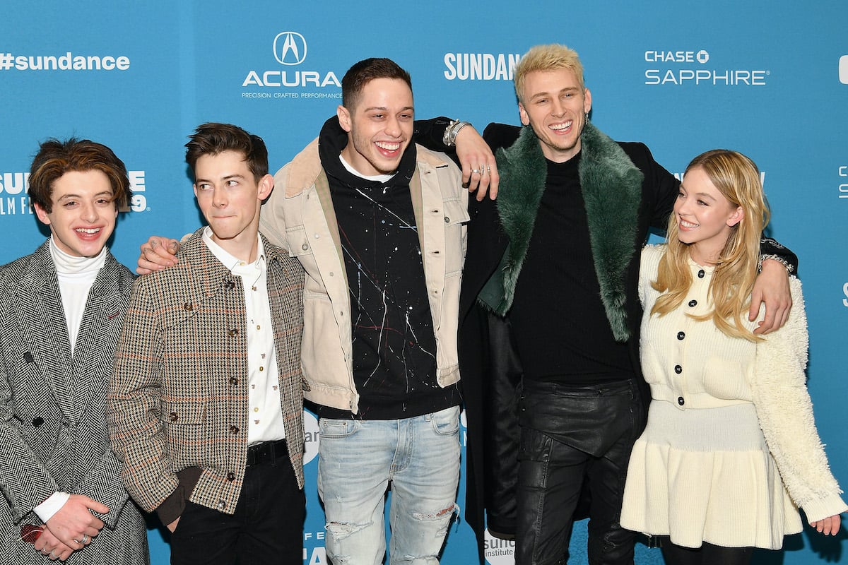 Thomas Barbusca, Griffin Gluck, Pete Davidson, Colson Baker and Sydney Sweeney