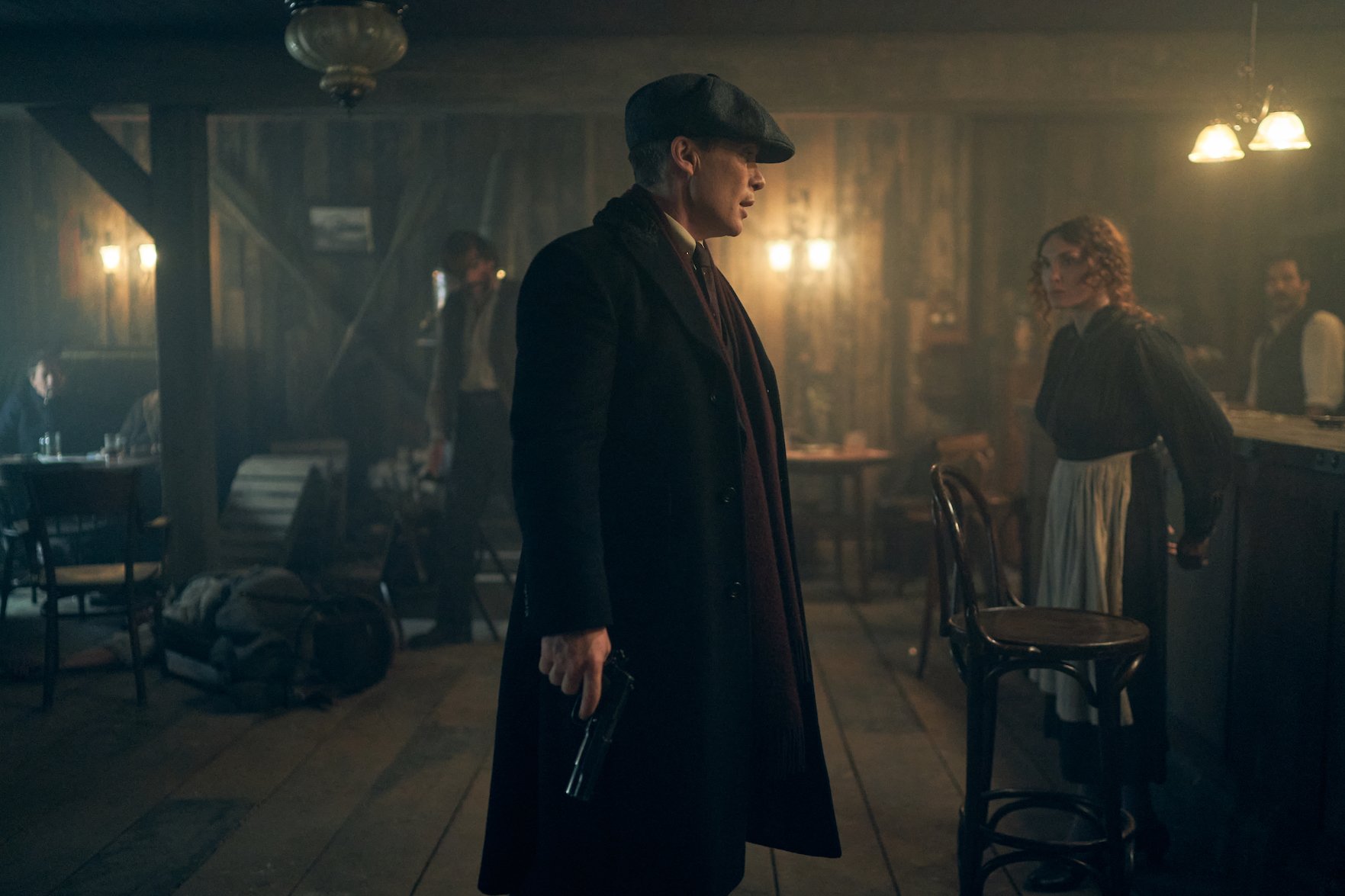 Cillian Murphy as Tommy Shelby in 'Peaky Blinders' Season 6