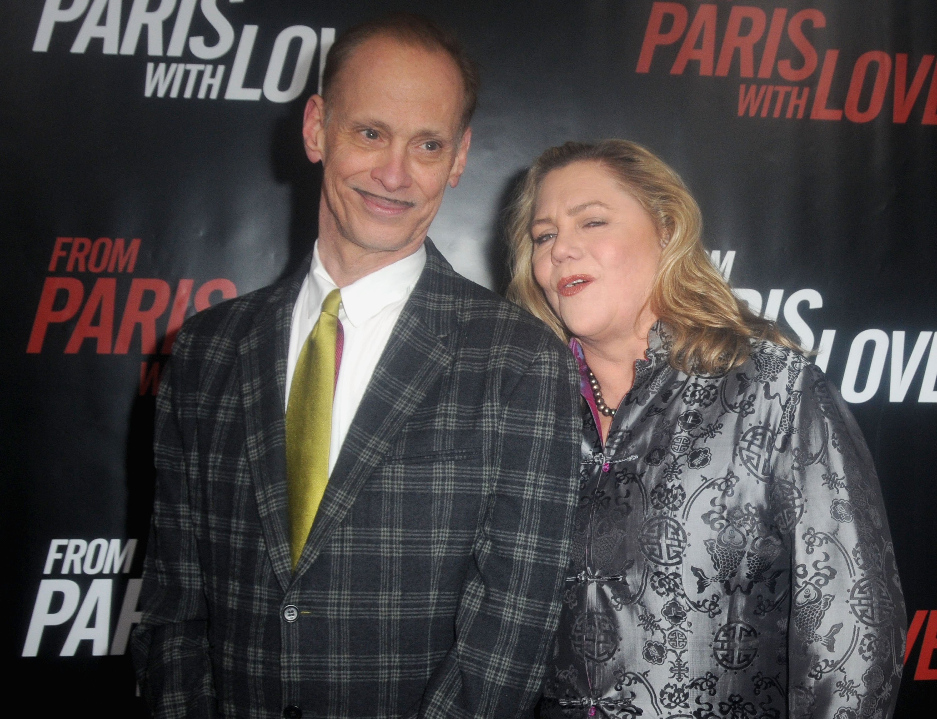 John Waters and Kathleen Turner attend the 'From Paris with Love' premiere