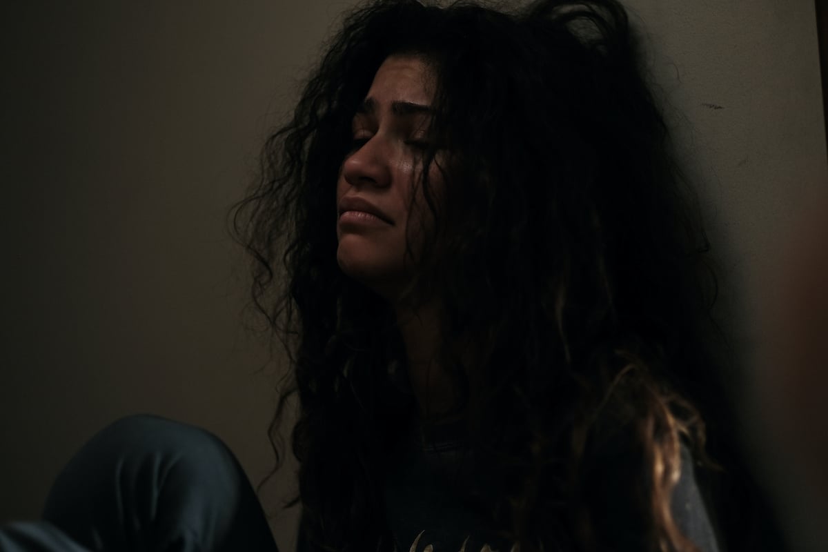 Zendaya as Rue in Euphoria