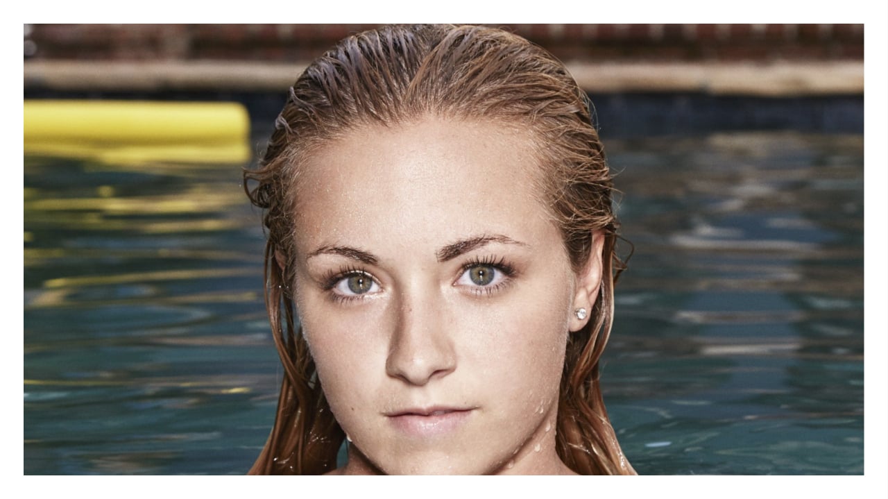 Zoe Pugh posing in the water for her 'Are You the One? 6' cast photo