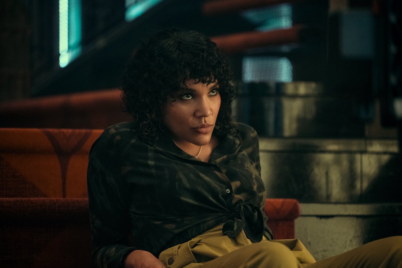 Allison Hargreeves (Emmy Raver-Lampman) snarls in 'The Umbrella Academy' Season 3