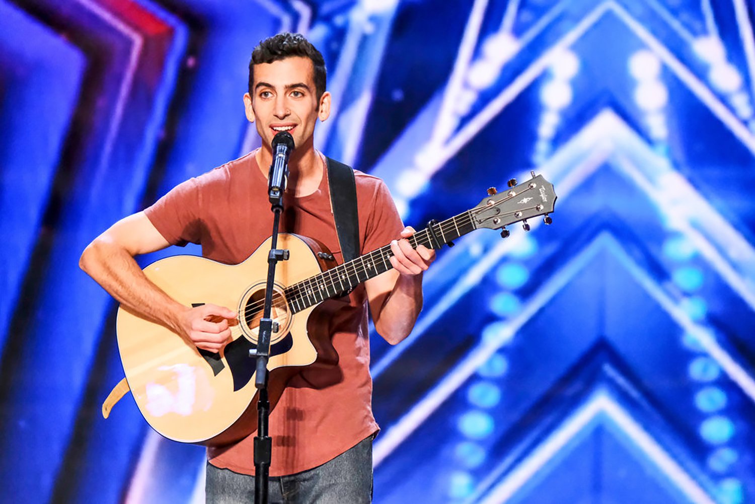 Ben Lapidus sings Parmesan Cheese on America's Got Talent