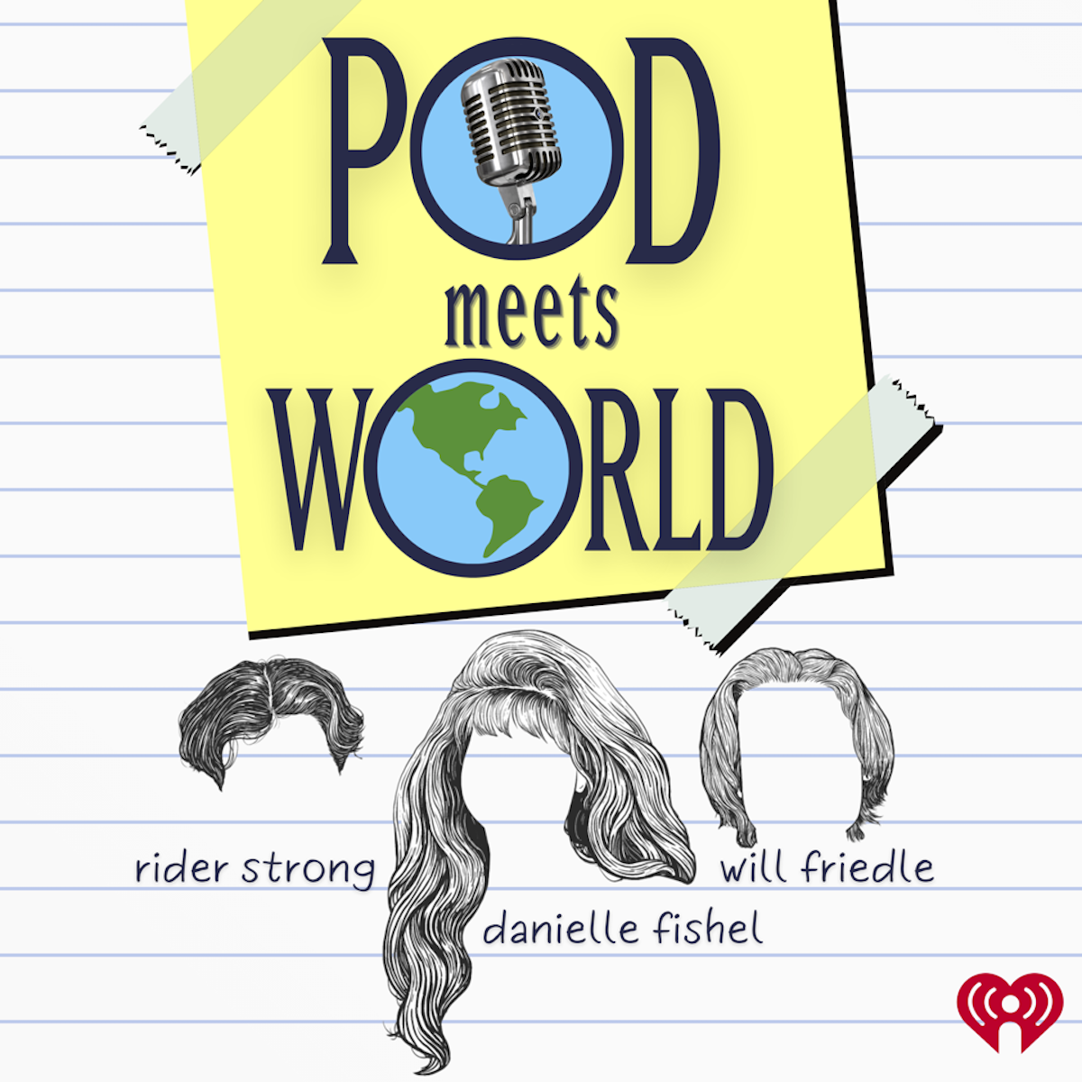 Artwork for the 'Boy Meets World' podcast by Danielle Fishel, Will Friedle, and Rider Strong