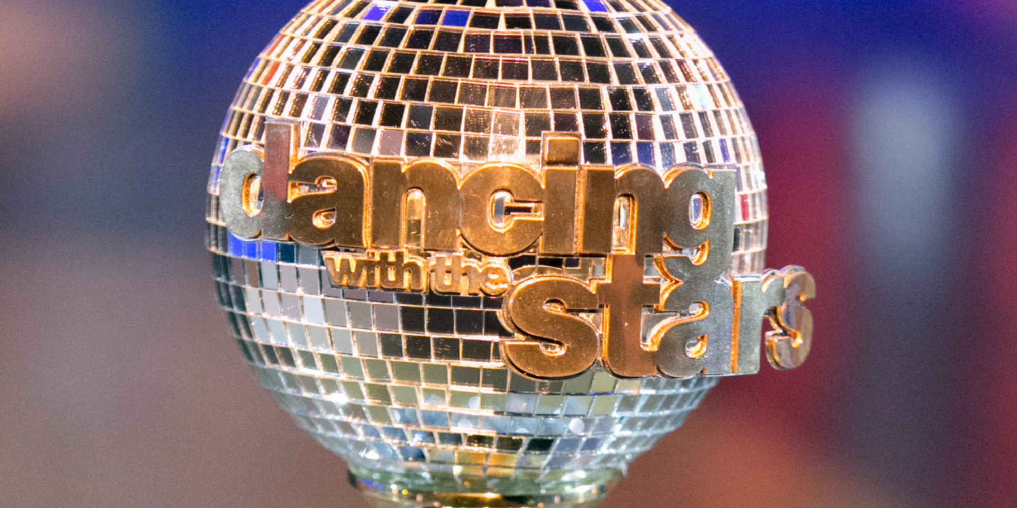 A photo of the 'Dancing With the Stars' mirrorball trophy.