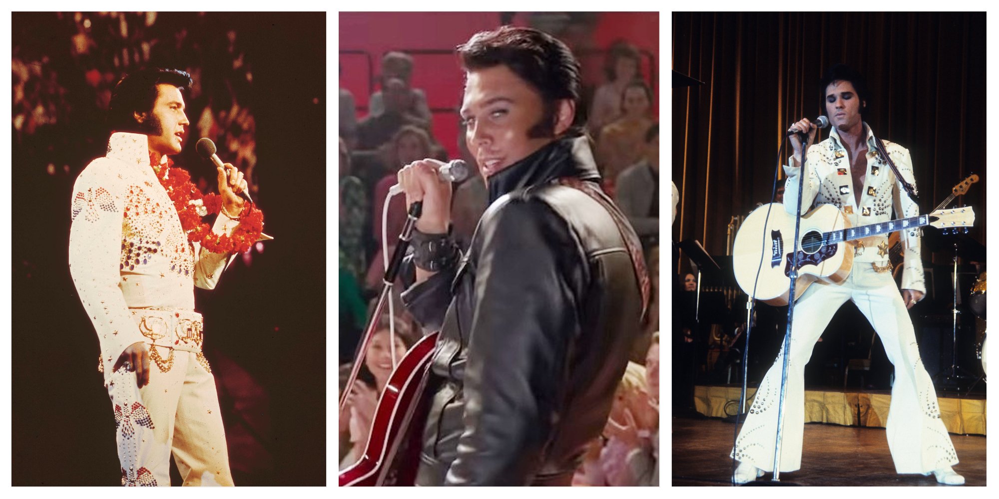 Different actors have played Elvis Presley including Austin Butler and Kurt Russell.
