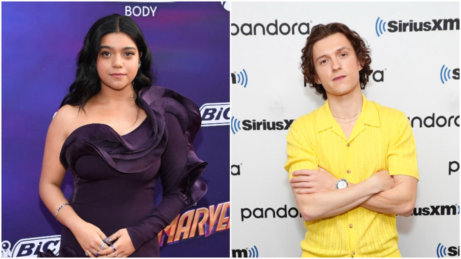 Iman Vellani attends the premiere of Ms Marvel | Spider-Man: No Way Home star Tom Holland visits SiriusXM studios