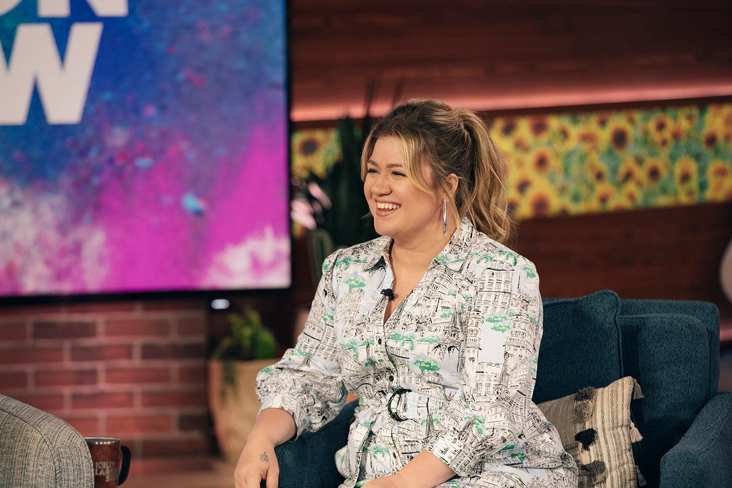 Former The Voice coach Kelly Clarkson on The Kelly Clarkson Show ahead of her summer off