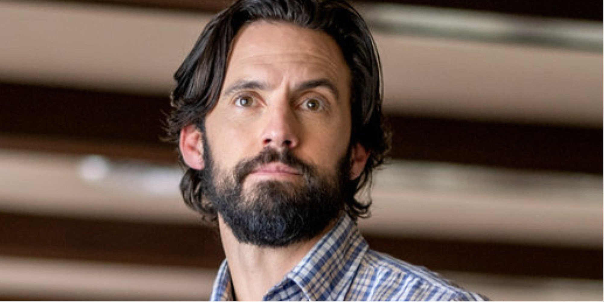 Milo Ventimiglia on the set of This Is Us.