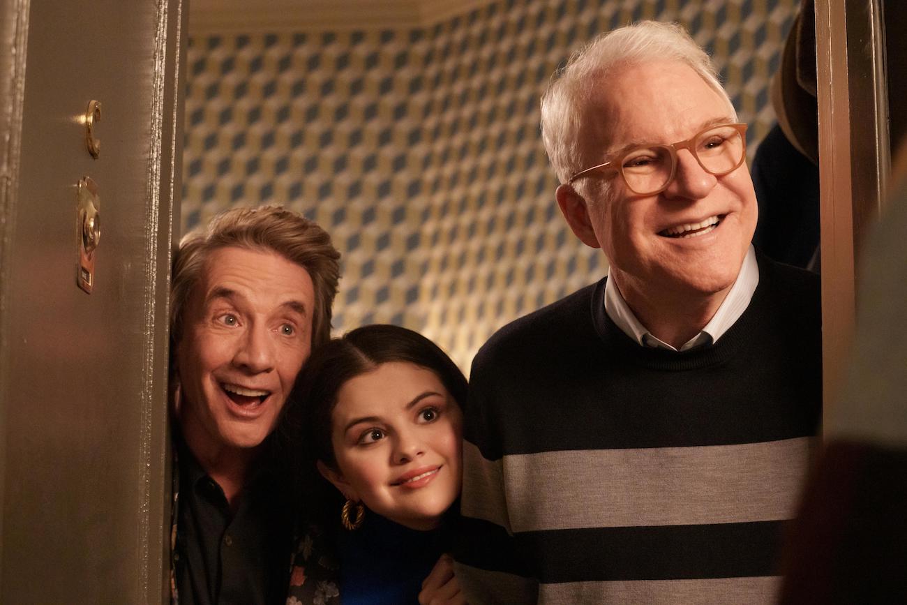 Oliver (Martin Short), Mabel (Selena Gomez) and Charles (Steve Martin) in season 2 of 'Only Murders in the Building"