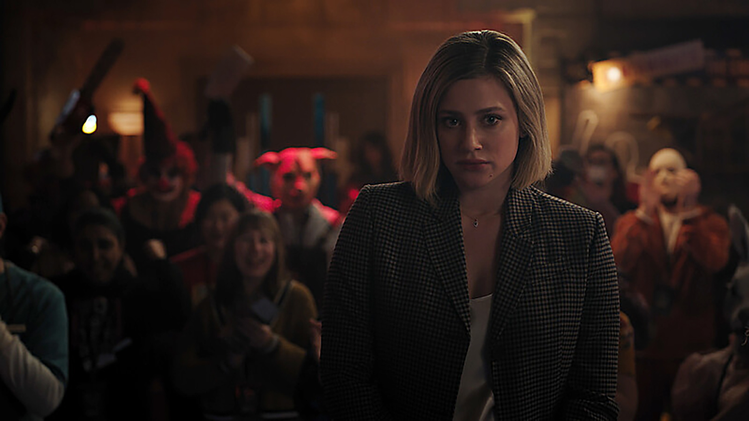Lili Reinhart as Betty Cooper in Riverdale Season 6, in which TBK's identity is revealed.
