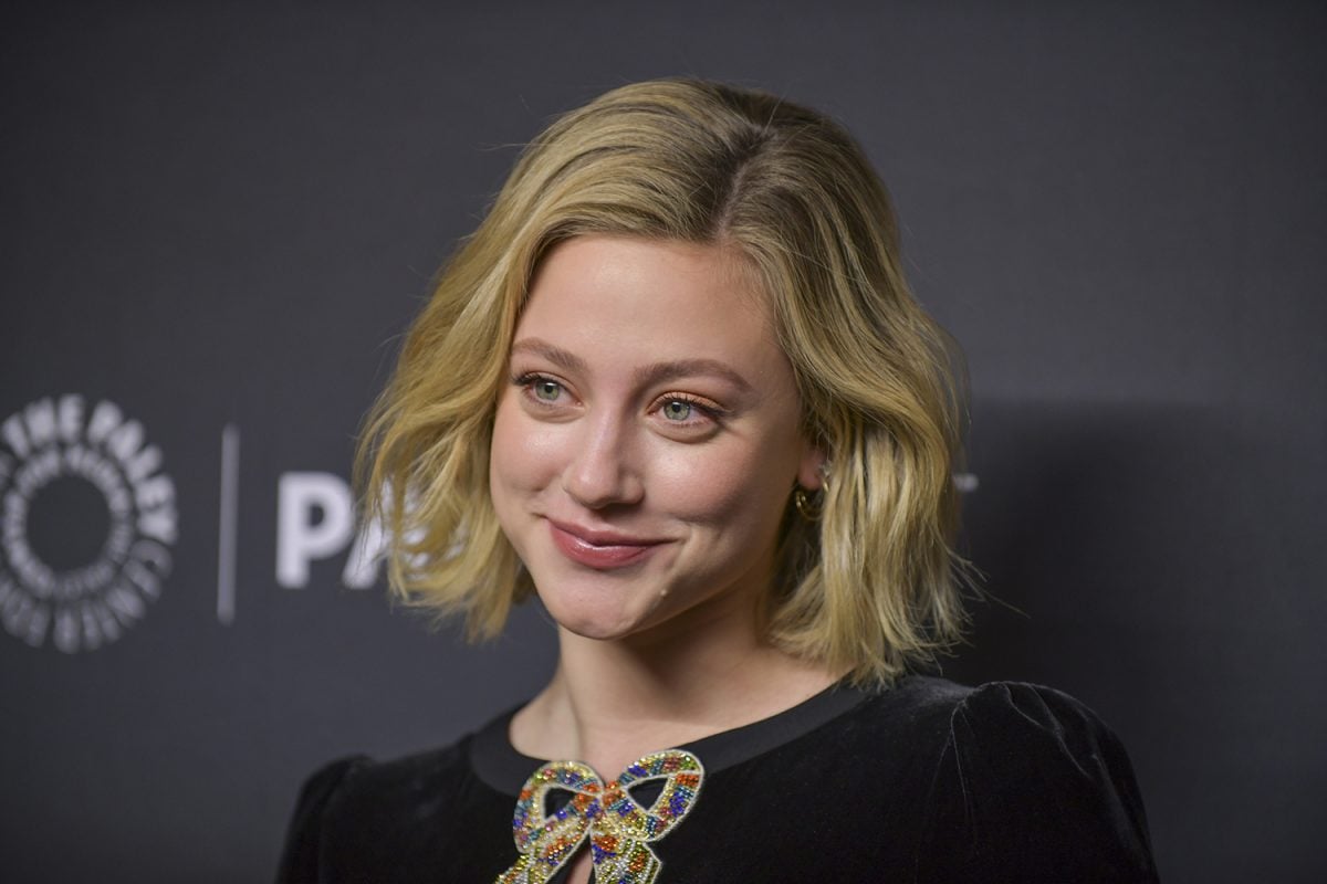Riverdale star Lili Reinhart, who spoke about Betty, Archie, and Agent Drake in a recent interview.